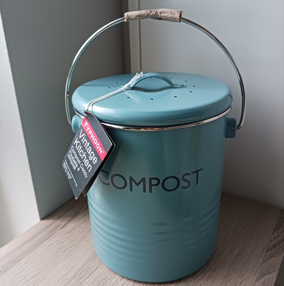 NWT Typhoon Vintage Kitchen Compost Caddy - Picture 3 of 13